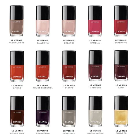 chanel gel nail polish